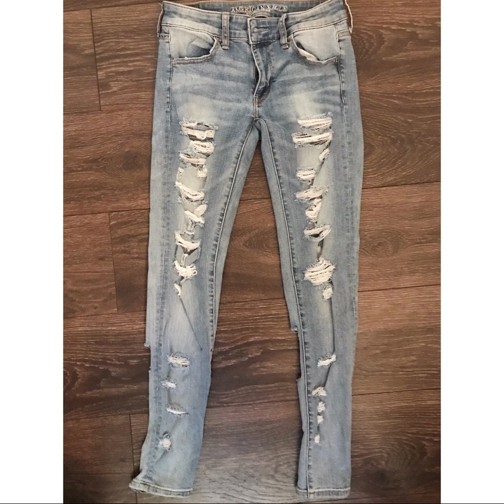 Ripped American Eagle jeans